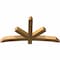 Ekena Millwork Alberta Rough Sawn Timber Gable Bracket, Western Red Cedar, 60"W x 32"H x 4"D x 4"F, 13/12 Pitch GBW060X32X0404ALB00RWR - alternate 3